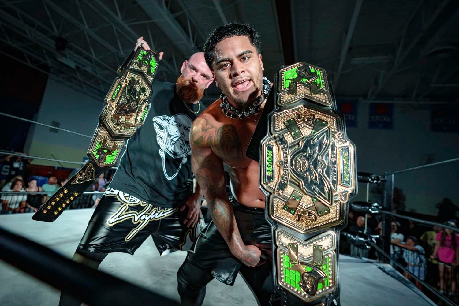 BG Wayne & Zilla Fatu - GHW Tag Team Champions